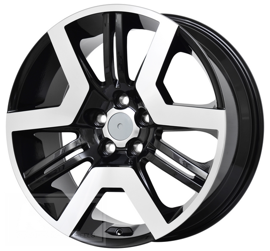 E2 Series GTS SV Performance 20 inch Black Machined REPLICA