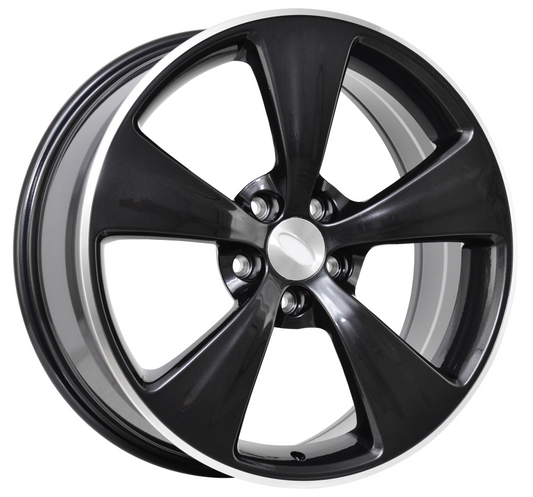 F6 Typhoon BF 19 inch Dark Argent REPLICA Wheels 19x8.0 +36