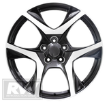GEN-F2 Clubsport R8 20 inch Black Machined REPLICA Wheels