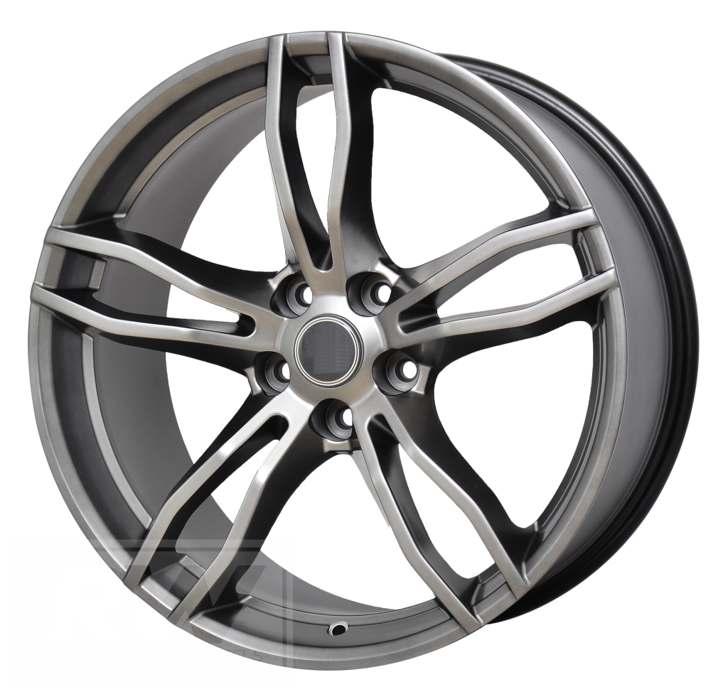 GEN-F2 SV Rapier 20 inch Dark Stainless REPLICA Wheels Alloy