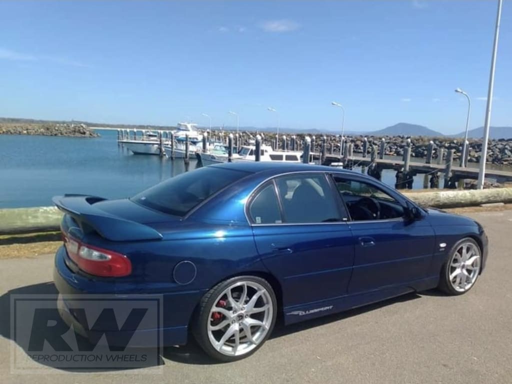 LS3 E-Series Pentagon 19 inch Silver Machined REPLICA Wheels