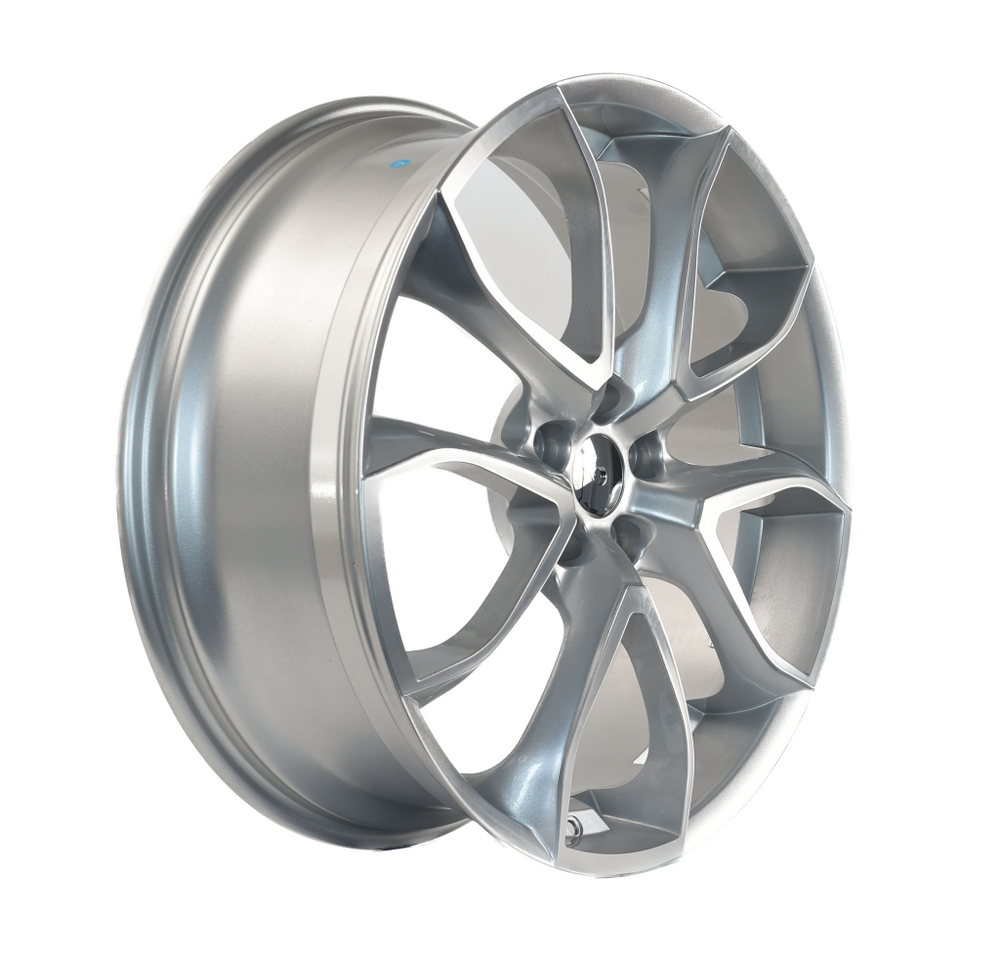 LS3 E-Series Pentagon 22 inch Silver Machined REPLICA Wheels