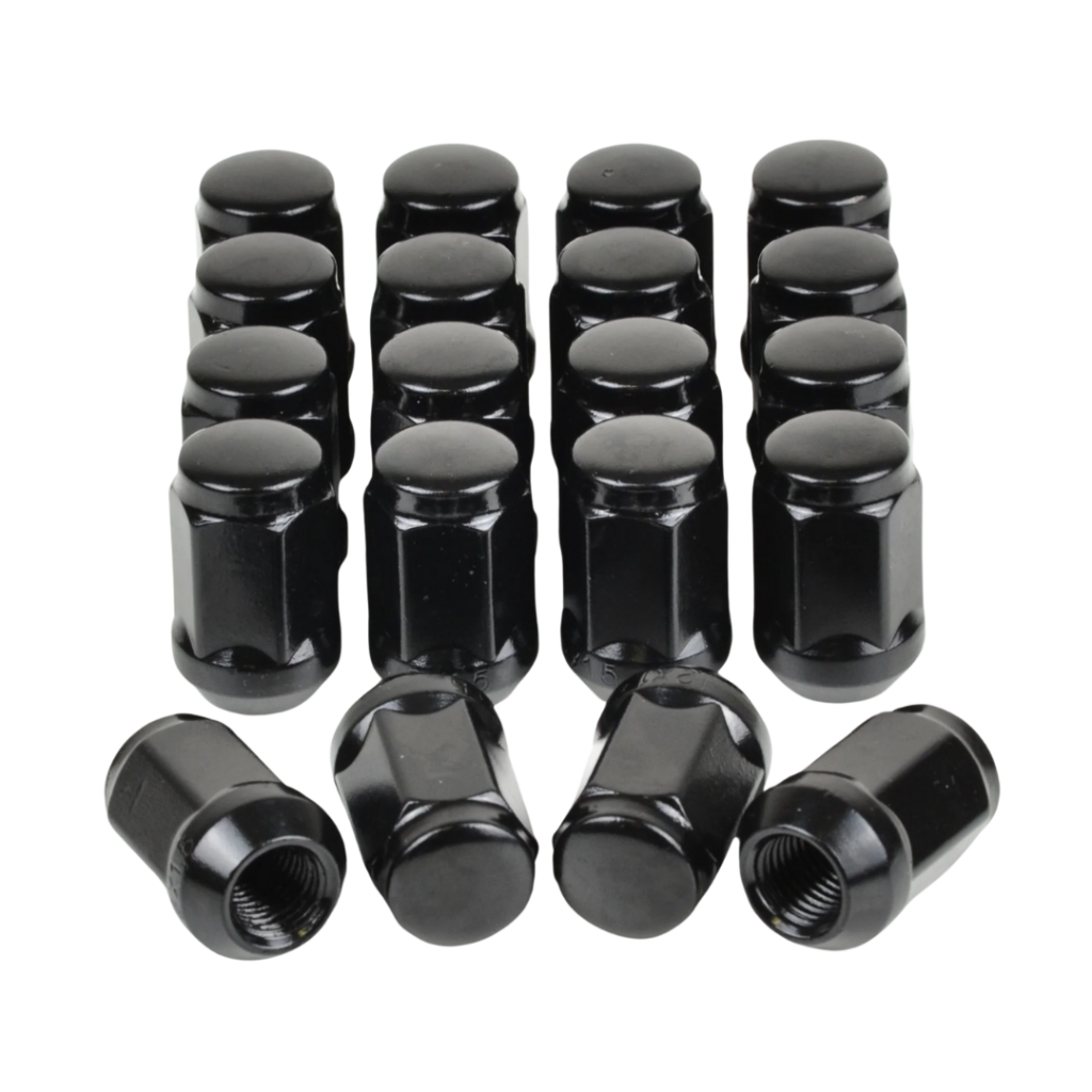 RW Black Acorn Lug Nut 14x1.5 44mm for Wheels Wheel Lug Nuts