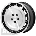 VK VE Group A AERO 19 inch Black Machined REPLICA Directional Wheels