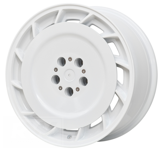 VK VE Group A AERO 19 inch White REPLICA Directional Wheels Alloy Wheels