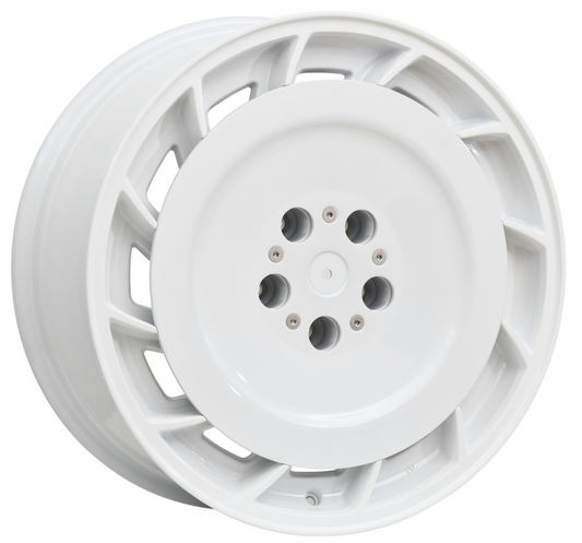 VK VE Group A AERO 19 inch White REPLICA Directional Wheels Alloy Wheels