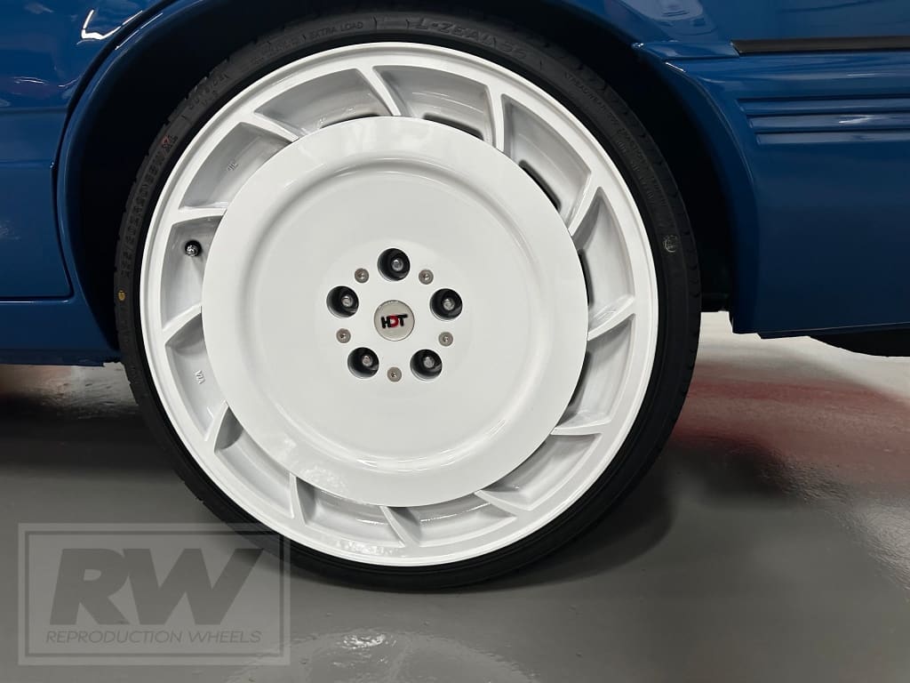 VK VE Group A AERO 19 inch White REPLICA Directional Wheels (PRE-VE) Alloy Wheels