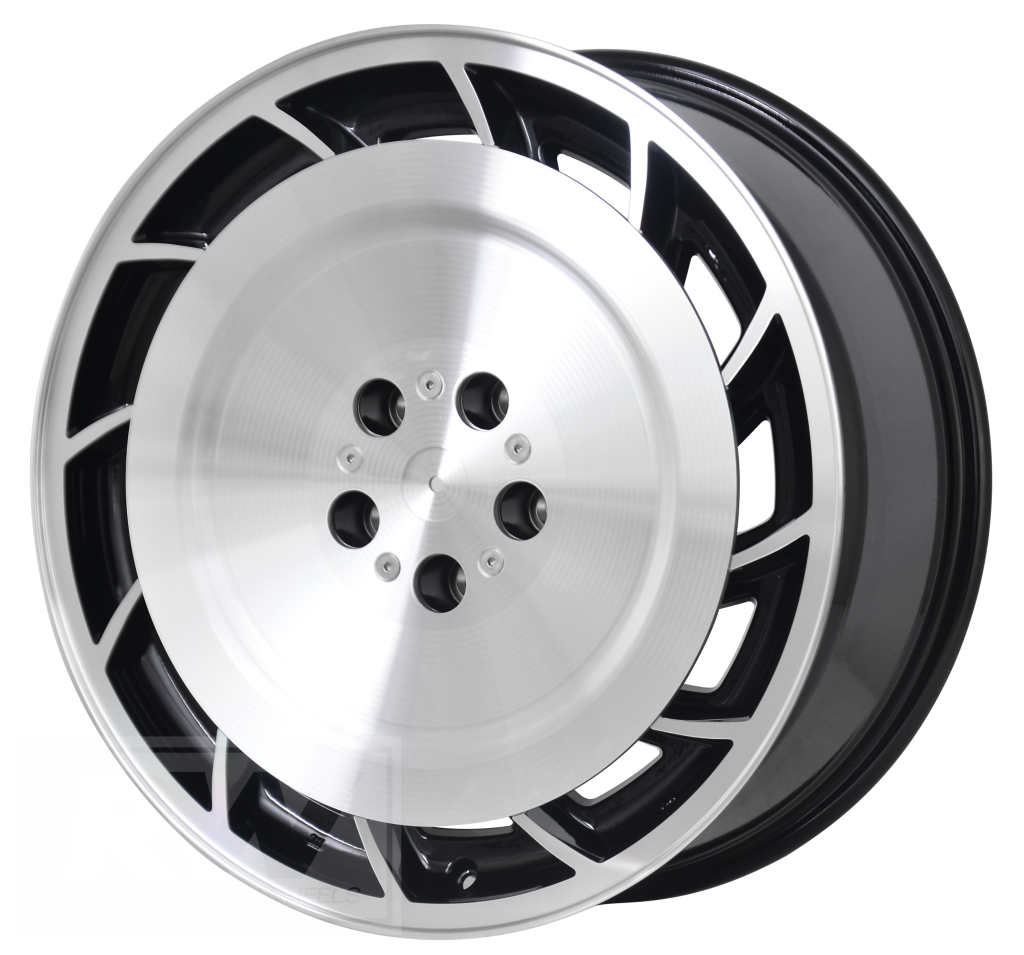 VK VE Group A AERO 20 inch Black Machined REPLICA