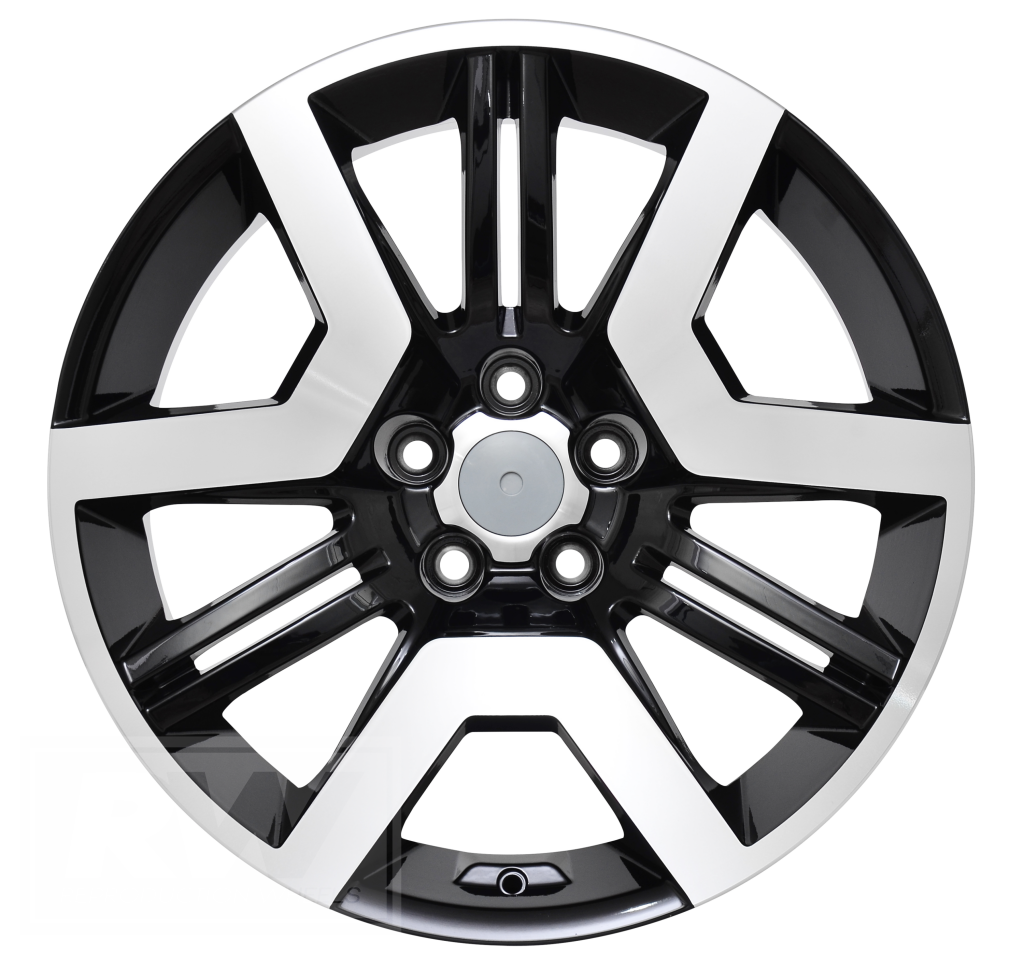 E2 Series GTS SV Performance 20 inch Black Machined REPLICA