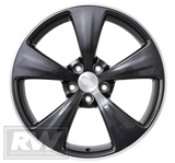 F6 Typhoon BF 19 inch Dark Argent REPLICA Wheels 19x8.0 +36