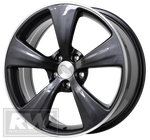 F6 Typhoon BF 19 inch Dark Argent REPLICA Wheels 19x8.0 +36