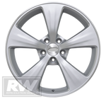 F6 Typhoon BF 19 inch Silver REPLICA Wheels 19x8.0 +36 / No