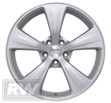 F6 Typhoon BF 19 inch Silver REPLICA Wheels 19x8.0 +36 / No