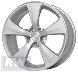 F6 Typhoon BF 19 inch Silver REPLICA Wheels 19x8.0 +36 / No