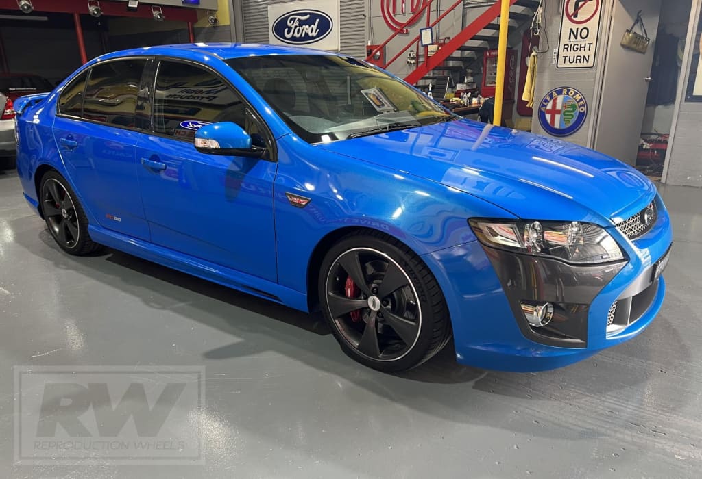 F6 Typhoon BF 20 inch Dark Argent REPLICA Wheels 20x8.5 + 36 / No Tyres Alloy Wheels