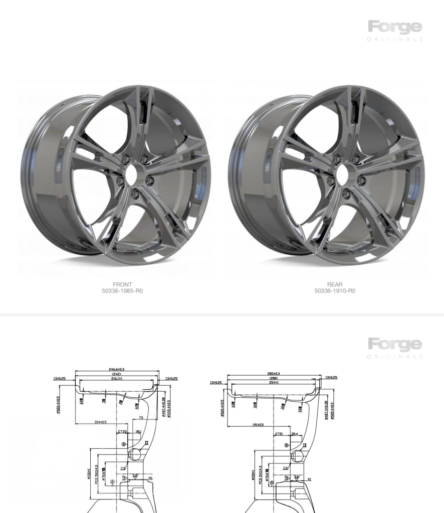 [FORGED] Boss 335 GT 19 inch Gloss Black REPLICA Wheel Alloy