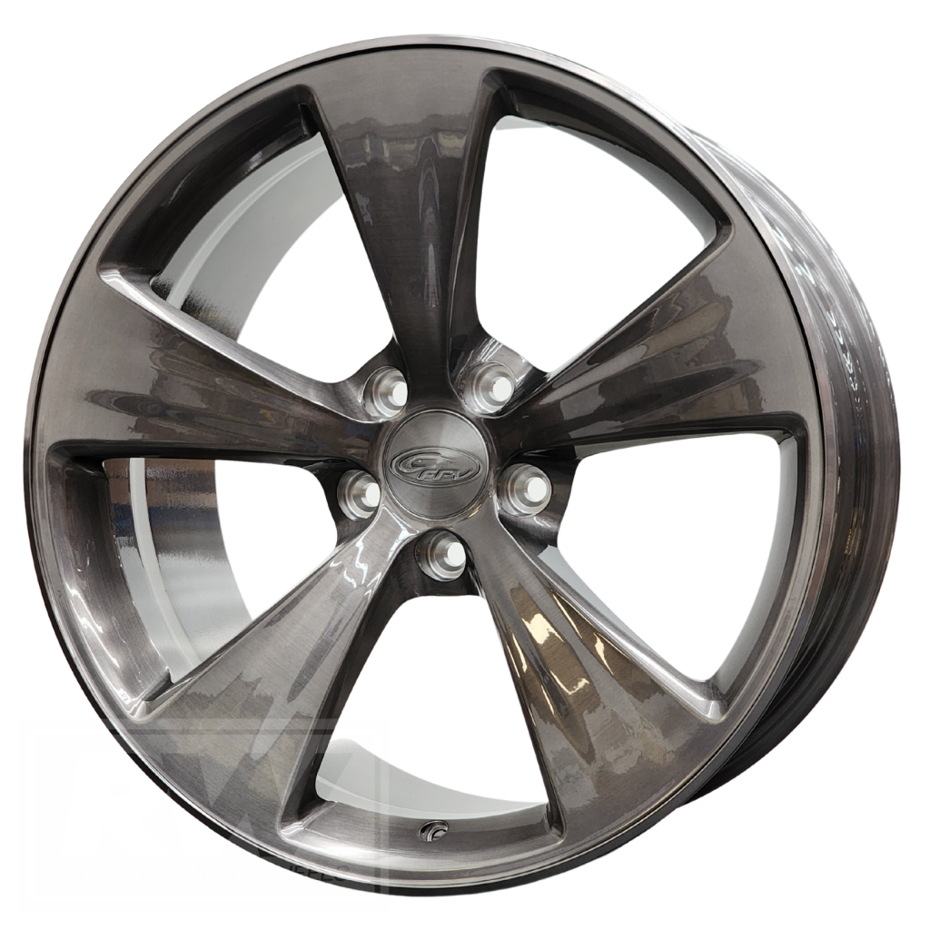 [FORGED] F6 Typhoon BF 19 inch Brushed Black Tint REPLICA Wheels