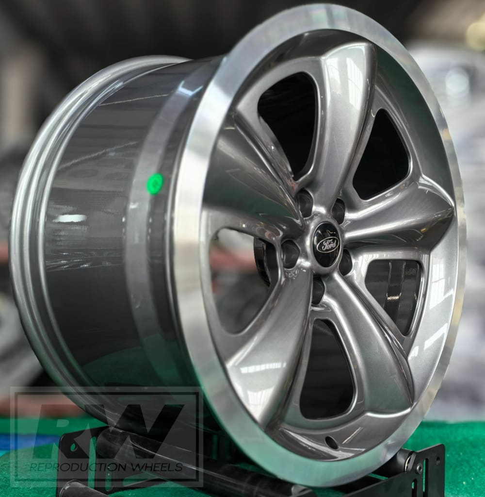 [FORGED] Ford Mustang Bullitt Steve Mcqueen Edition 20 inch Graphite Machined REPLICA Wheel Forged Wheels