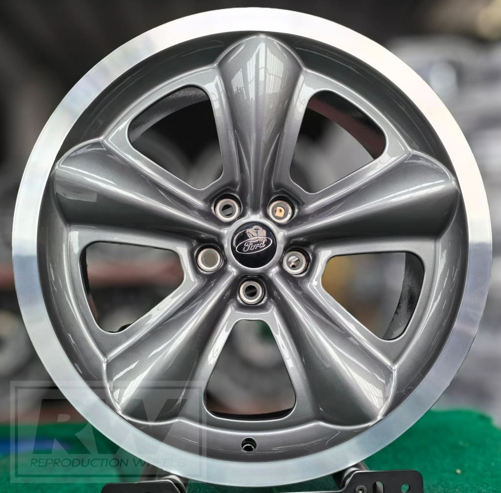 [FORGED] Ford Mustang Bullitt Steve Mcqueen Edition 20 inch Graphite Machined REPLICA Wheel Forged Wheels