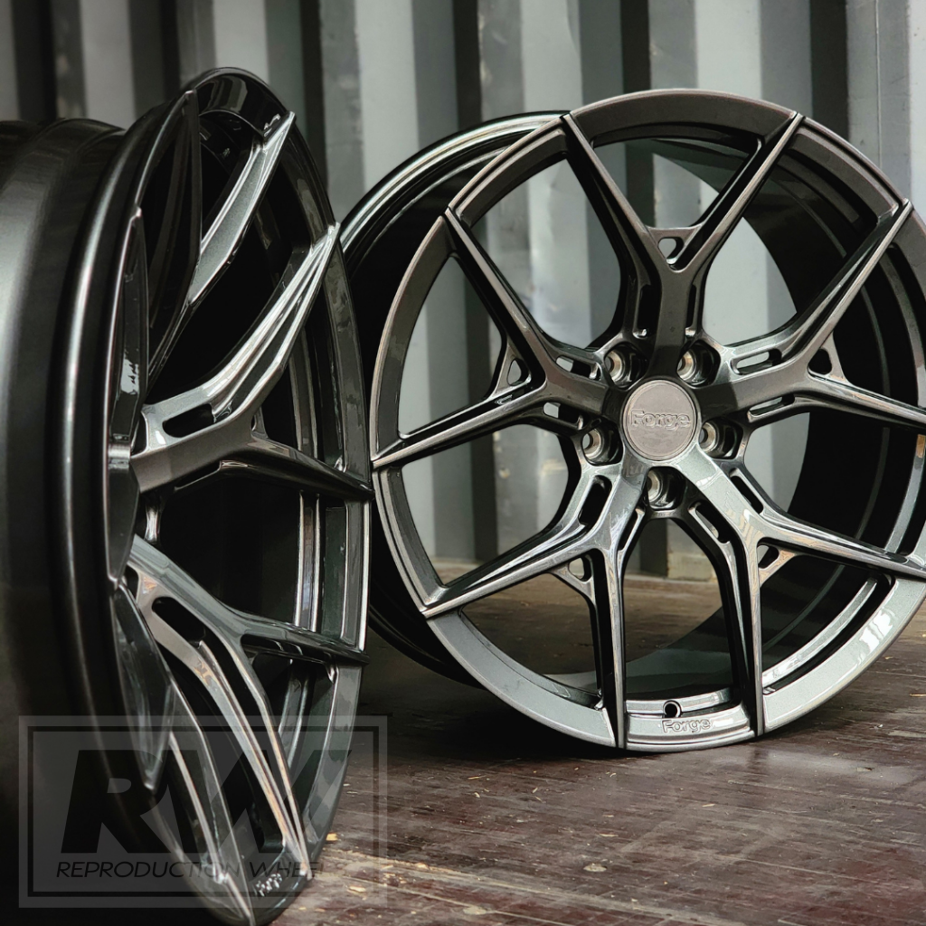 [FORGED] Nissan Skyline R35 GTR 20 inch Titanium Grey HF5 Style Wheel