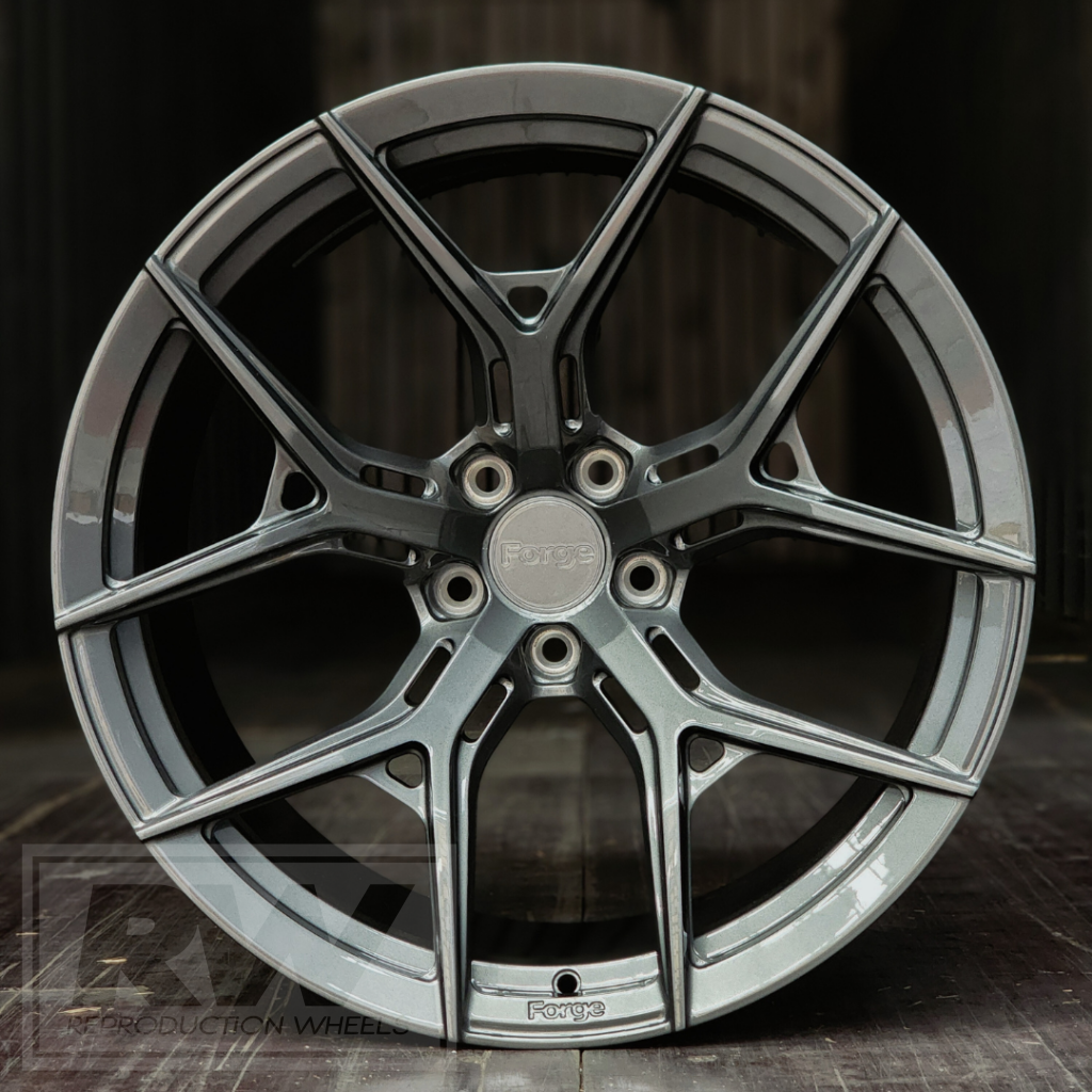 [FORGED] Nissan Skyline R35 GTR 20 inch Titanium Grey HF5 Style Wheel