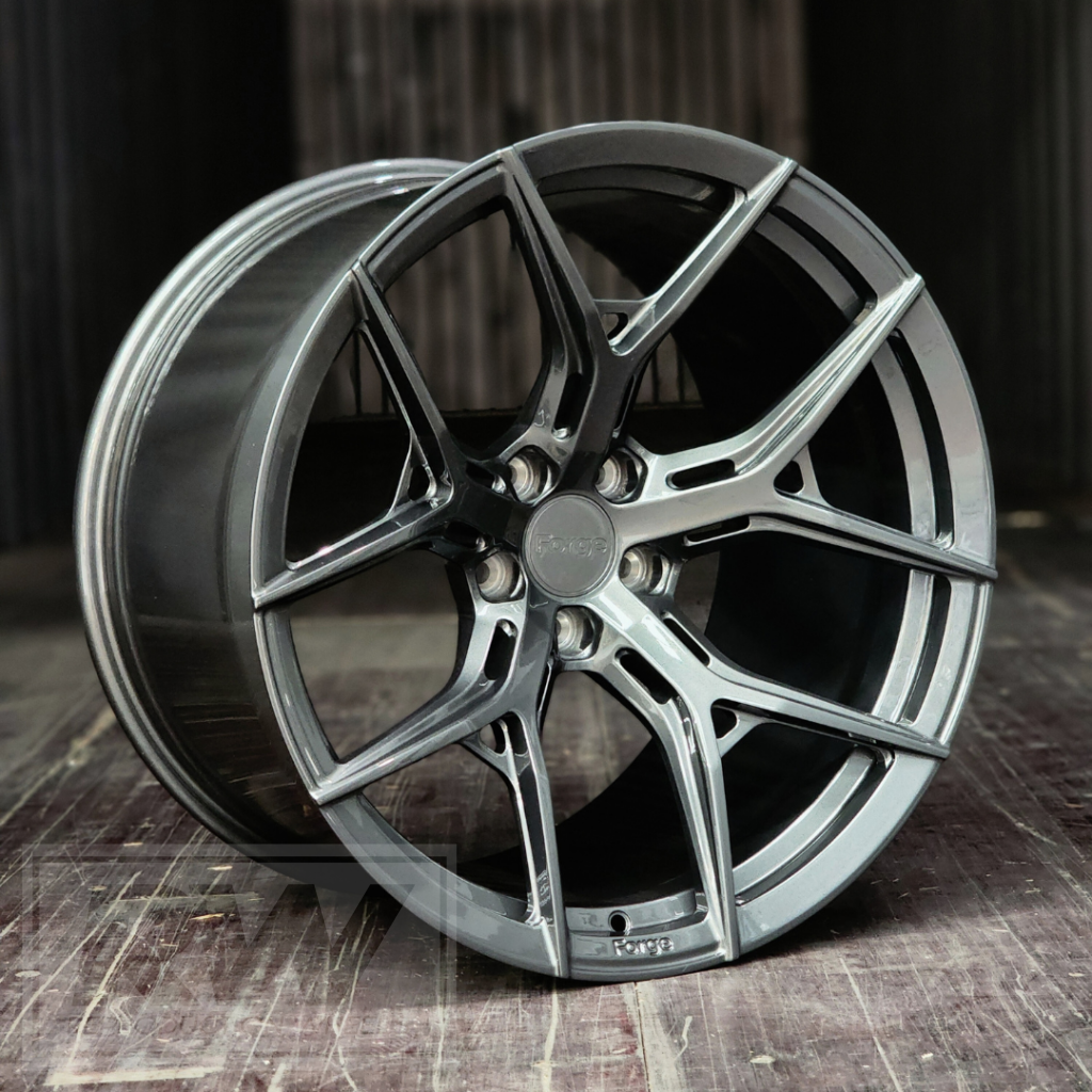 [FORGED] Nissan Skyline R35 GTR 20 inch Titanium Grey HF5 Style Wheel