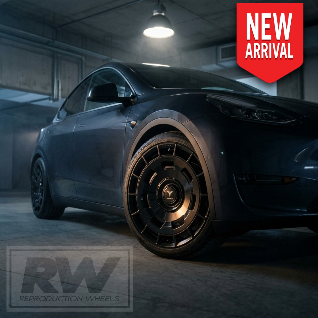 [FORGED] Tesla Y AeroVault 20 inch Gloss Black Wheel