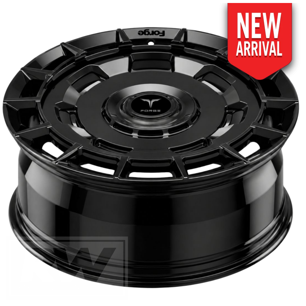 [FORGED] Tesla Y AeroVault 20 inch Gloss Black Wheel