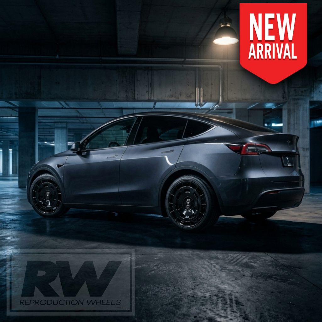 [FORGED] Tesla Y AeroVault 20 inch Gloss Black Wheel
