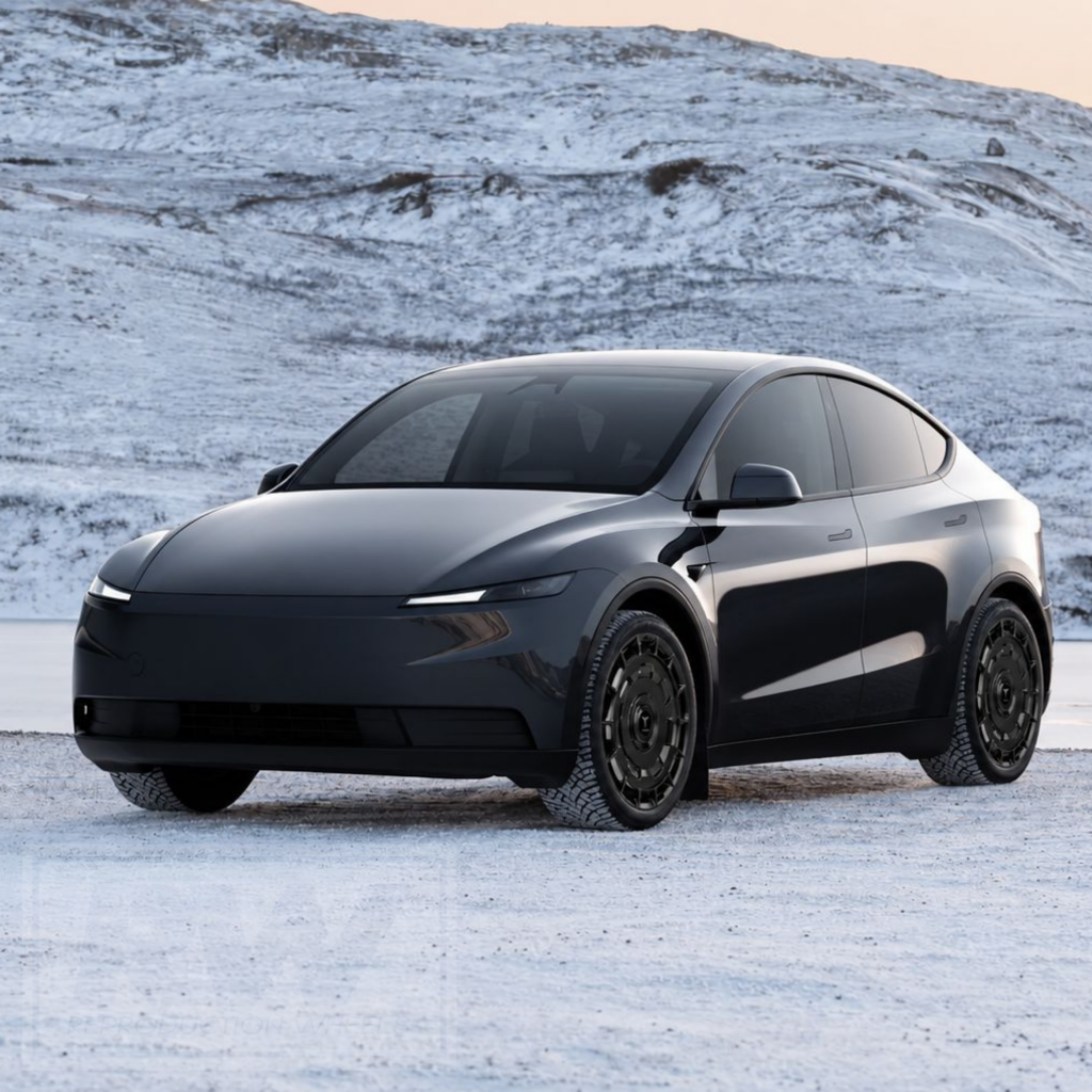 [FORGED] Tesla Y AeroVault 21 inch Gloss Black Wheel