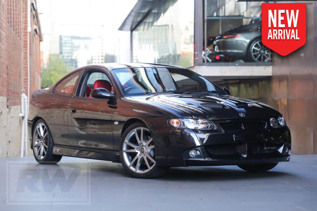 [FORGED] VZ GTO Coupe 19 inch Shadow Chrome REPLICA Wheels (PRE-VE)