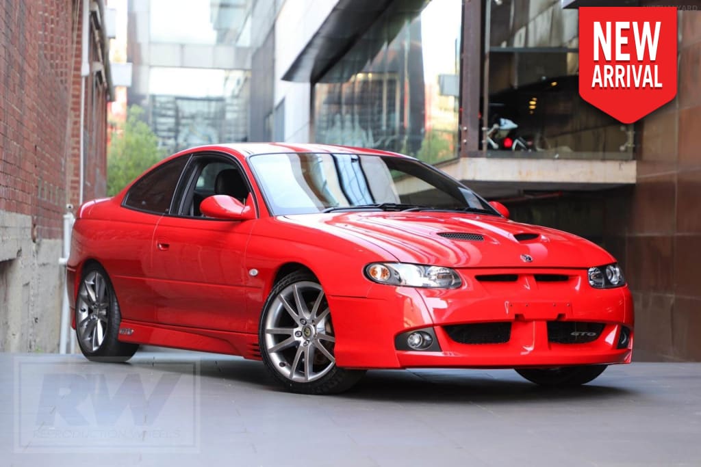 [FORGED] VZ GTO Coupe 19 inch Shadow Chrome REPLICA Wheels (PRE-VE)