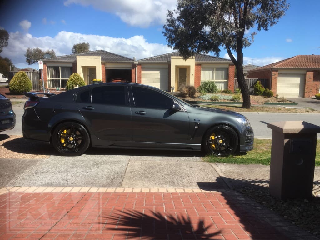 HSV | GEN-F SV Rimfire 20 inch Satin Black REPLICA Wheels ...