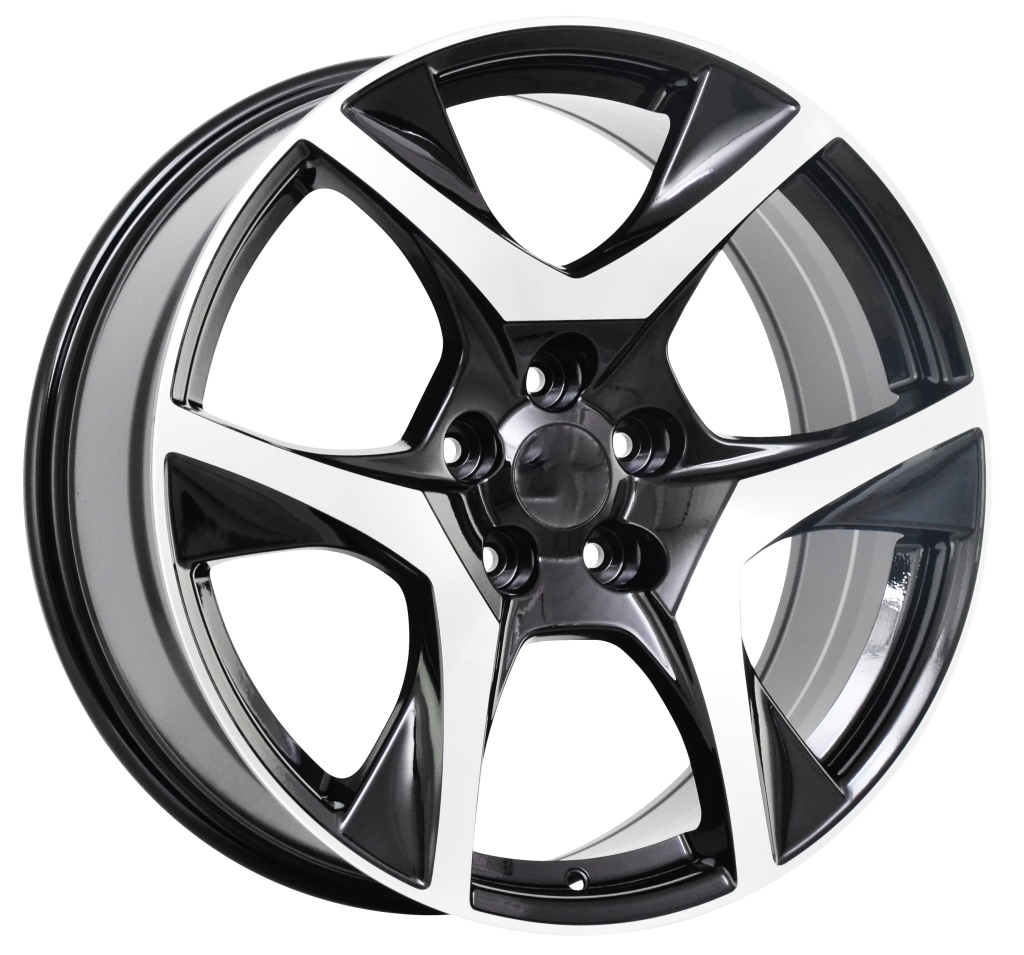 GEN-F2 Clubsport R8 20 inch Black Machined REPLICA Wheels