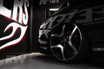 GEN-F2 Clubsport R8 20 inch Black Machined REPLICA Wheels (PRE-VE)