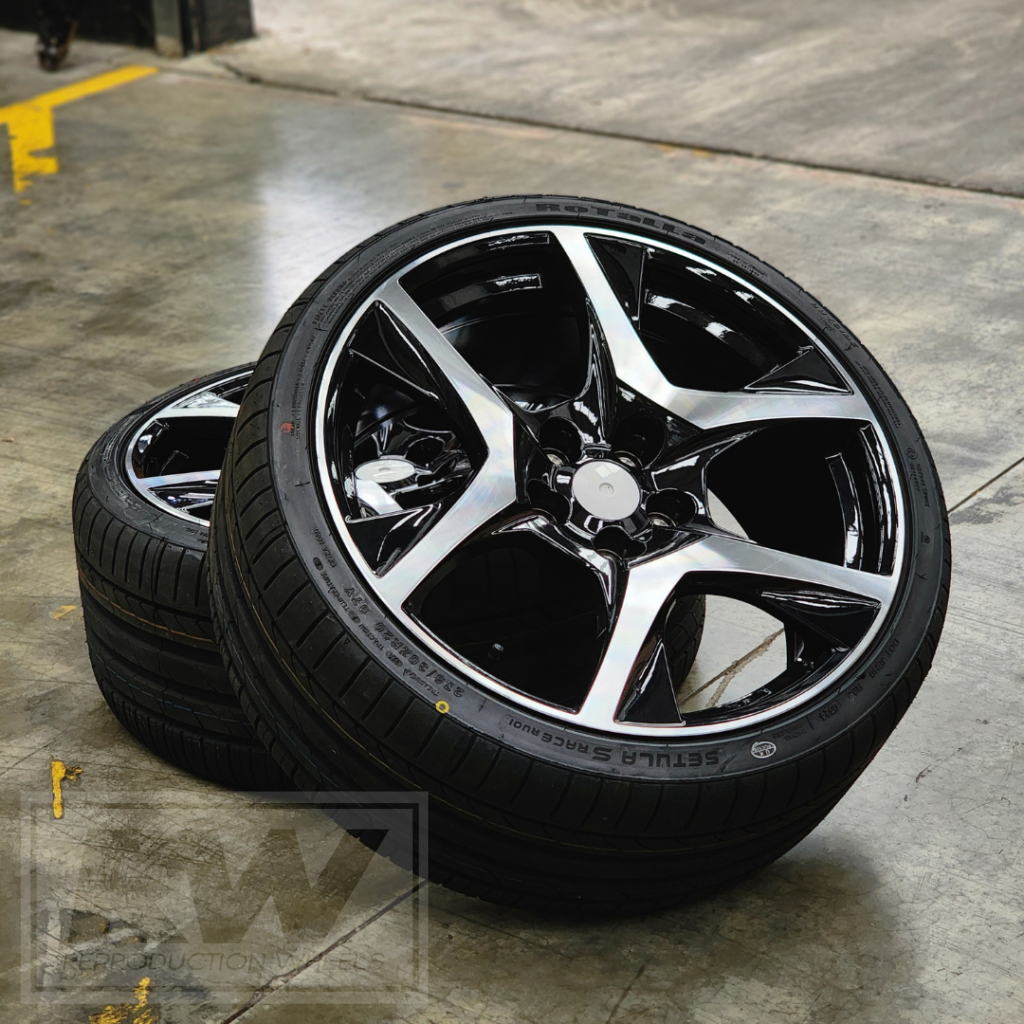 GEN-F2 Clubsport R8 20 inch Black Machined VE VF REPLICA Wheel and Tyre Packages