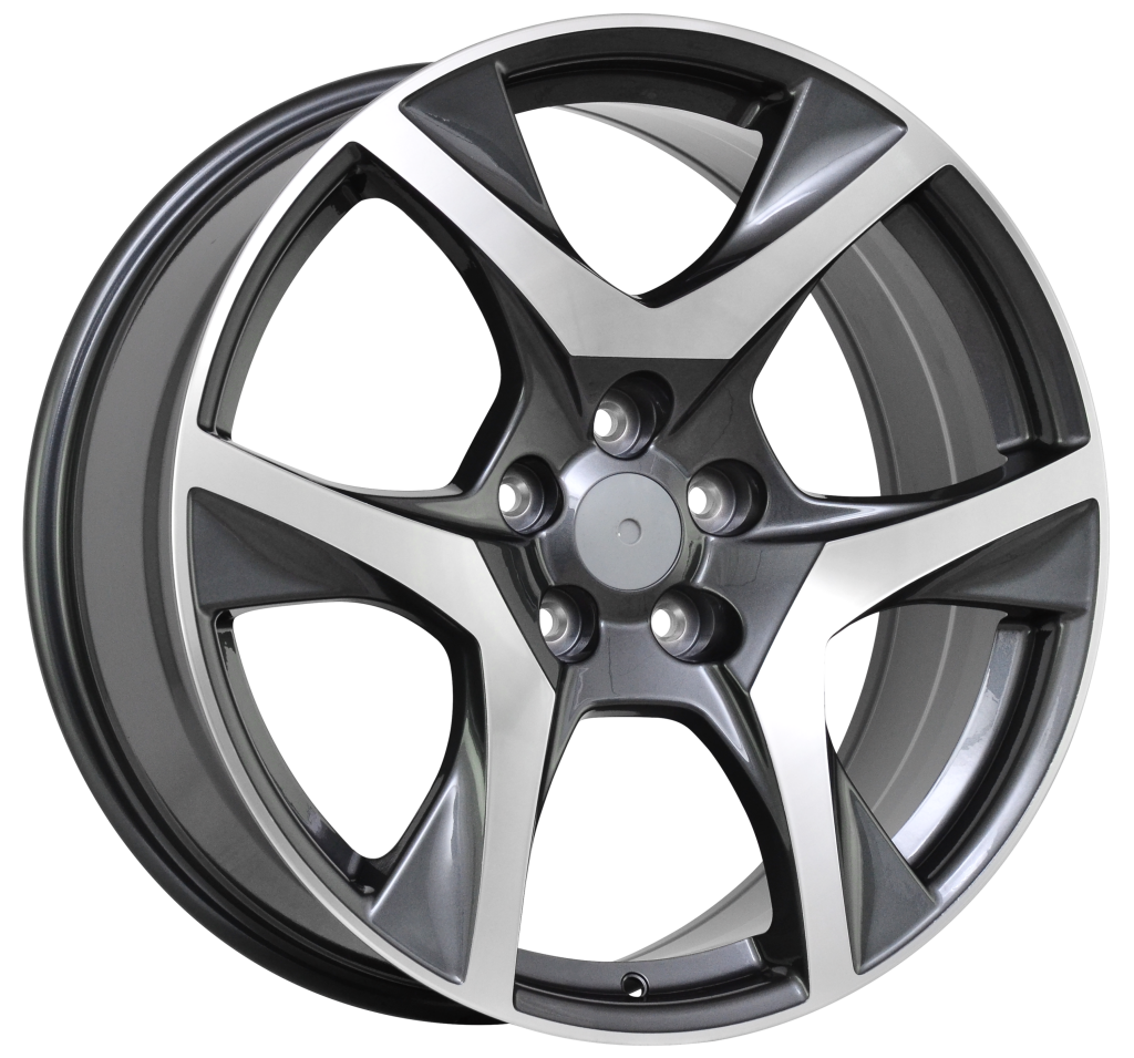 GEN-F2 Clubsport R8 20 inch Grey Machined REPLICA Wheels