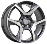 GEN-F2 Clubsport R8 20 inch Grey Machined REPLICA Wheels