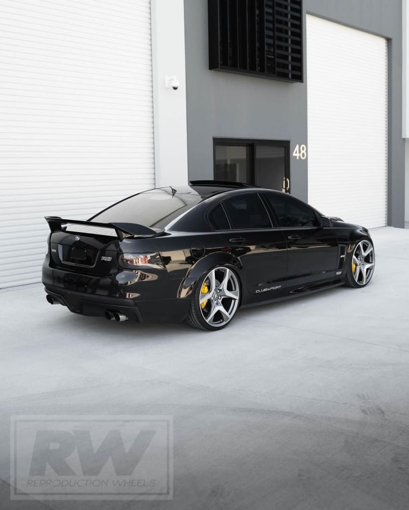 Vx Hsv R8 Rims HSV | GEN-F2 Clubsport R8 20 inch Grey Machined VE VF REPLICA Wheel and ...