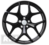 GEN-F2 GTSR SV Panorama 20 inch Gloss Black REPLICA Wheels