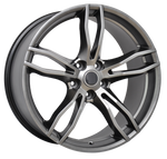 GEN-F2 SV Rapier 20 inch Dark Stainless REPLICA Wheels Alloy