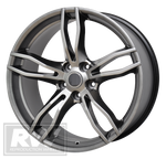 GEN-F2 SV Rapier 20 inch Dark Stainless REPLICA Wheels Alloy