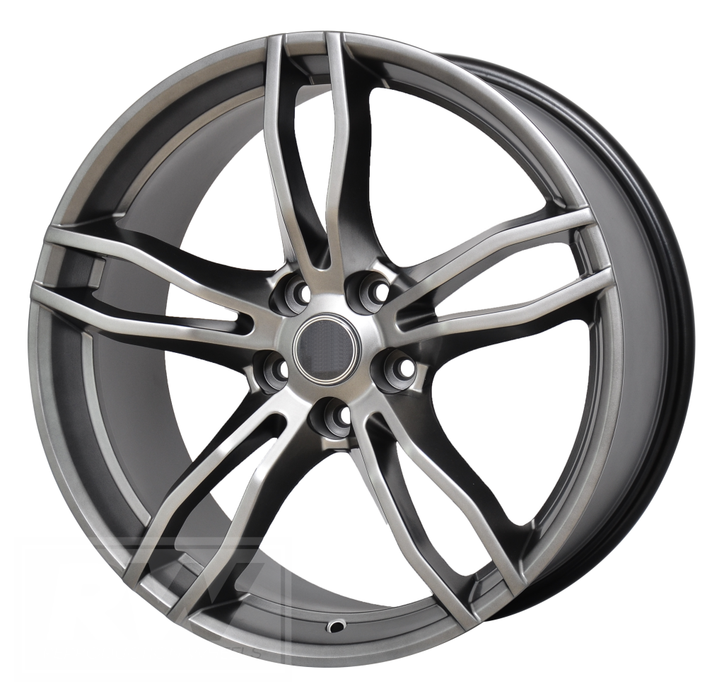 GEN-F2 SV Rapier 20 inch Dark Stainless REPLICA Wheels Alloy