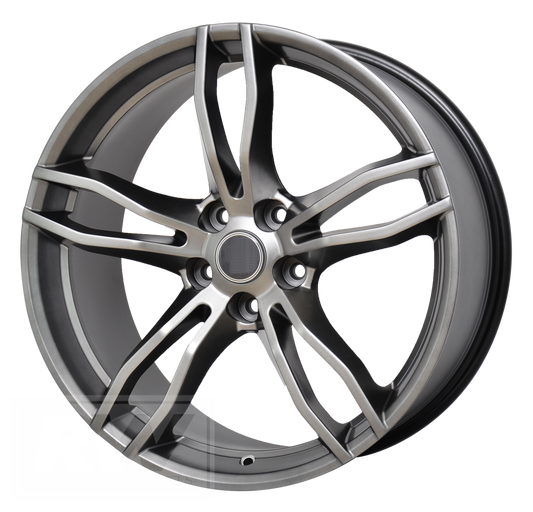 GEN-F2 SV Rapier 20 inch Dark Stainless REPLICA Wheels Alloy