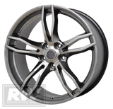 GEN-F2 SV Rapier 20 inch Dark Stainless REPLICA Wheels
