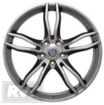 GEN-F2 SV Rapier 20 inch Dark Stainless REPLICA Wheels