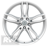 GEN-F2 SV Rapier 20 inch Satin Silver REPLICA Wheels