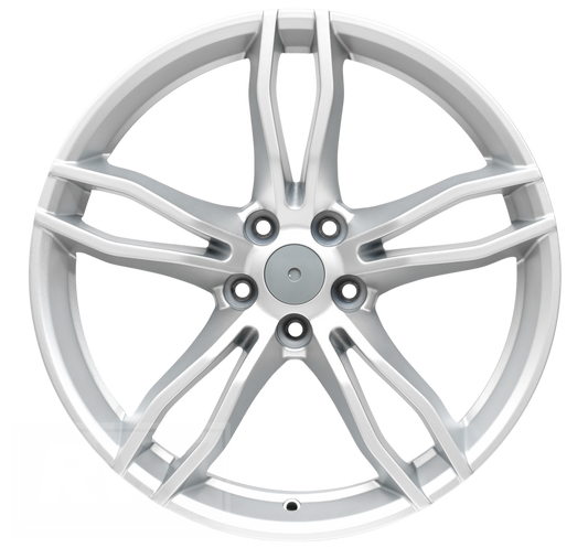 GEN-F2 SV Rapier 20 inch Satin Silver REPLICA Wheels