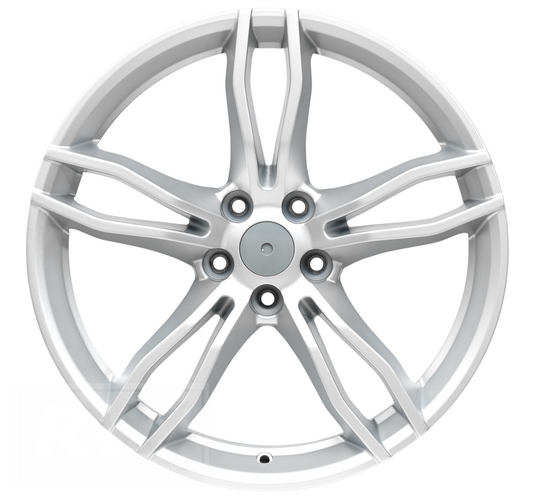 GEN-F2 SV Rapier 20 inch Satin Silver REPLICA Wheels