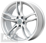 GEN-F2 SV Rapier 20 inch Satin Silver REPLICA Wheels (PRE-VE)
